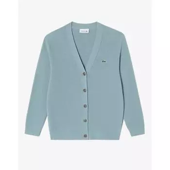 LacoSte Women S Waterproof V Neck Cardigan Af199e 54n Bmy 034