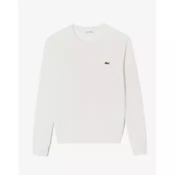 Lacoste Womens Cable Crewneck Sweater Af073e 54n Xfj 034