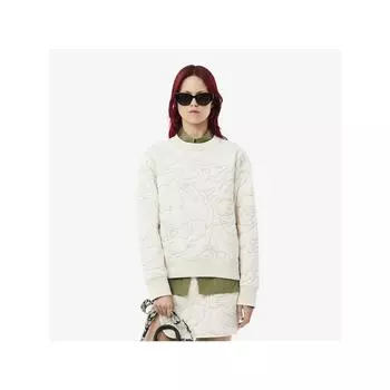 Lacoste Womens Flower Pattern Reversible Padded Sweatshirt Sf2686 54n Id8 q2nSf2686 54nId8 034