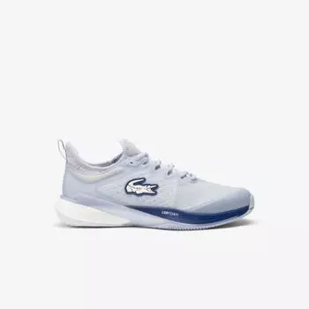 LACOSTE Womens s AG LT23 Легкие текстильные теннисные туфли [Светло-синий] 220