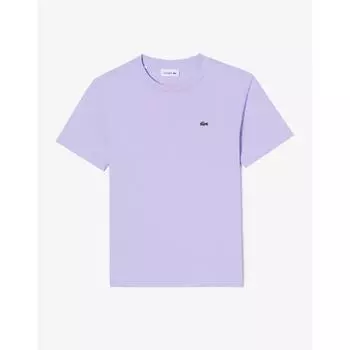 Lacoste Женская базовая футболка с круглым вырезом и коротким рукавом Tf545e 54g Iy2 032