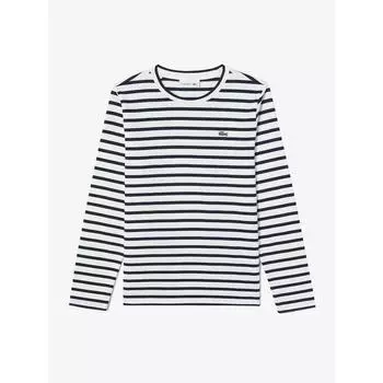 LacoSTe Женская футболка с длинным рукавом в полоску Tf821e 54n Hde q2nTf821e 54nHde 034