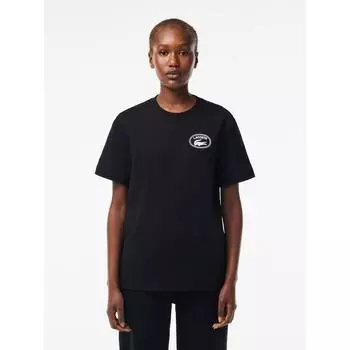 Lacoste Женская футболка с коротким рукавом и фирменным принтом TF0854 54G 031 Q2NTF0854 54G031 034