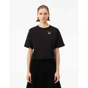 Lacoste Женская футболка с коротким рукавом и графическим принтом Tf2523 54n 031 036