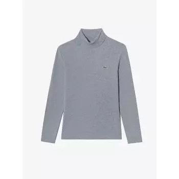 LacoSTe Женская футболка с высоким воротом и рваным воротником Tf341e 54n Cca q2nTf341e 54nCca 034