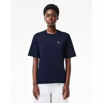 Lacoste Женская футболка свободного покроя с коротким рукавом Tf7215 54 г 166 036