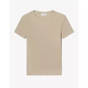 LacoSTe женская облегающая футболка в рубчик Tf553e 54g Ixq 036