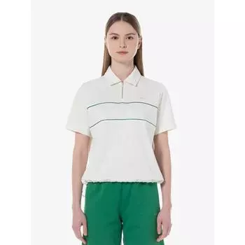 Lacoste Женская толстовка с коротким рукавом и застежкой-молнией Sf323e 54g Cca q2nSf323e 54gCca 034