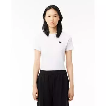 Lacoste Женская тренировочная базовая футболка Tf9246 54n 001 034