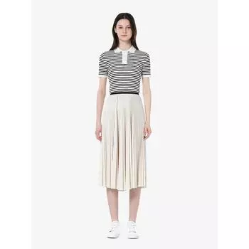 Lacoste Женская трикотажная плиссированная юбка JF805E 54G 70V Q2NJF805E 54G70V 034