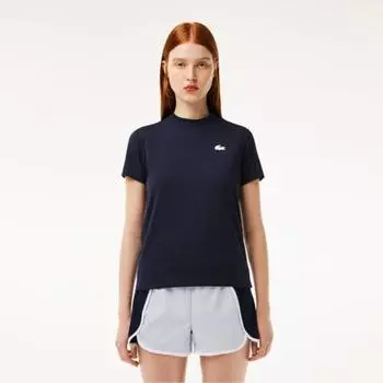 LACOSTE ЖЕНСКАЯ ТРЕНИРОВОЧНАЯ ФУТБОЛКА [ТЕМНО-СИНИЙ]