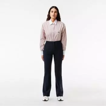 LACOSTE Женские брюки-клеш [Темно-синий] 034