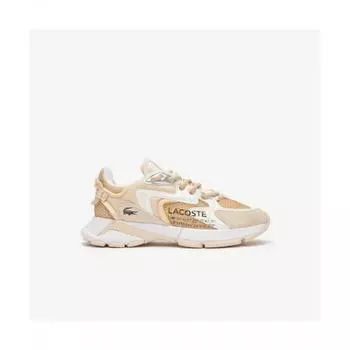LACOSTE Женские кроссовки L003 Neo [Светло-бежевый]