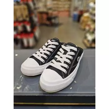 Lacoste Женские кроссовки Mule Backcourt Mule BACKCOURT MULE 7 47CFA0008 BLK OFF WHT