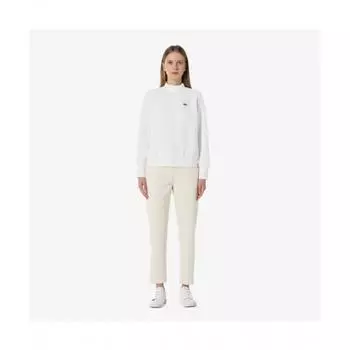 LacoSte женские S базовые осенние брюки [кремовый] 034