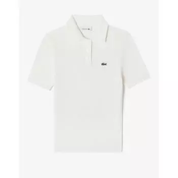 Lacoste Женский свитер-поло с короткими рукавами и узором S Cable Pf497e 54g 70v 036