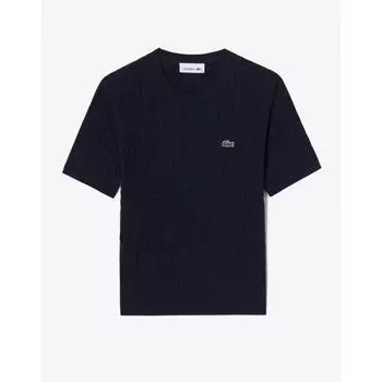 Lacoste Женский свитер с коротким рукавом и круглым вырезом Af480e 54n 166 036