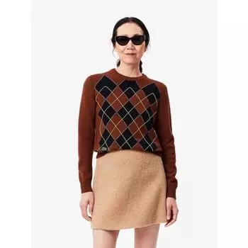 Lacoste женский свитер с круглым вырезом и узором в виде аргайла Af2616 54n I62 q2nAf2616 54nI62 034