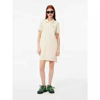 LacoSte Женское облегающее платье-поло с коротким рукавом Ef3585 54n I84 Q2NEF3585 54nI84 034