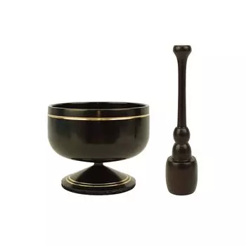 Lacquer Product Orin inch Stand type Buddhist altar fittings Rin Rin stick single item black 2.0 чёрный