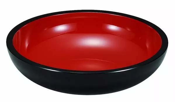 lacquer ware lacquerware Kurouchi vermilion M14327 Yamanaka-nuri 14.0