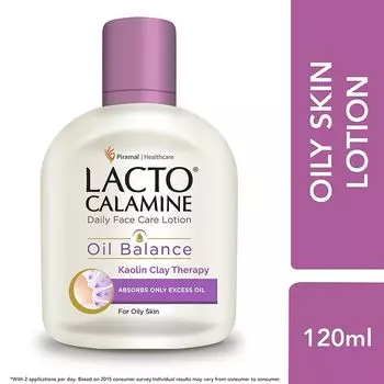 Lacto Calamine Face Lotion for Oil Balance - Жирная кожа - 120 мл (Пакет из 1)