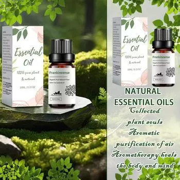 Ладан зарубежная торговля хит продаж ароматерапевтическое масло диффузор автомобильный массаж холодный 10 мл