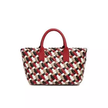 Ladies Handbags: Fashionable and Trendy, Hand-woven Bags, High-end, Single-shoulder Crossbody Bags