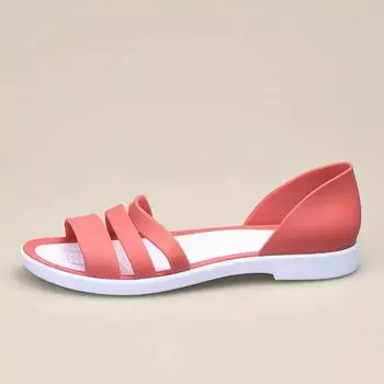 Ladies Shoes on Offer 2025 Summer Hot Sale Cover Heel Women s Sandals Shallow Casual Round Toe Low Heel Open Toe Sandals Women 36 оранжевый