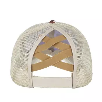 Ladies spring and summer new cow pattern cross elastic mesh ponytail baseball cap cap sun hat sun hat Adjustable чёрный