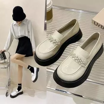 Ladies Summer Footwear Mary Jane Kawaii Shoes for Women 2024 Diamond with Medium Heels Cute Crystals Gothic Round Toe Rhinestone 35