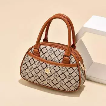 Ladieswear Bag 2025 New Arrival Fashion Handbag Middle-Aged Women Mini Bag for Mother-in-Law Grocery Bag Coin Purse 99 Light Cloud Color small size