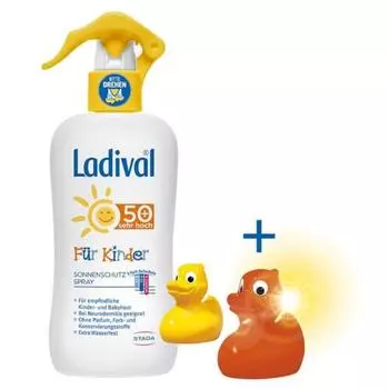 Ladival Kinder Солнцезащитный спрей SPF 50+, 200 мл