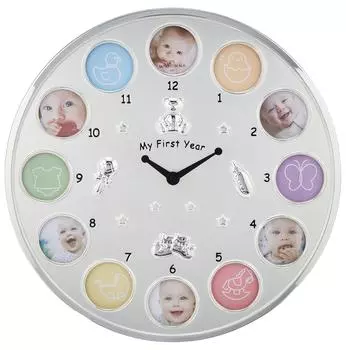 LaDonna фоторамка детские серебряные часы MB21-130-C серебряный