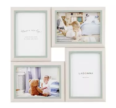LADONNA Photo Frame Photo Frame 4 Sides Green SF14-40-GR зелёный