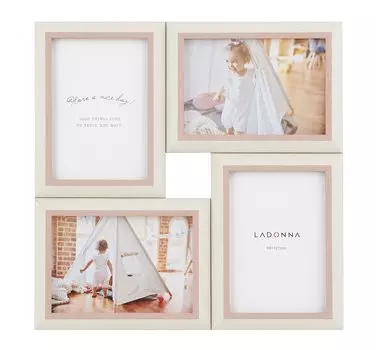 LADONNA Photo Frame Photo Frame 4 Sides Pink SF14-40-PK розовый