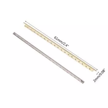 Ладовая проволока для гитары металлическая латунь мельхиор 2 мм 19 шт классическая золотой