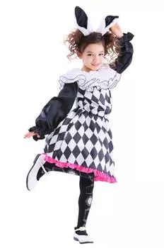 Детский костюм Леди Кролик для девочек 120 см