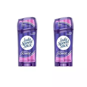 Lady Speed Stick Invisible Dry Power Wild Freesia Fragrance, 65 г, 2 шт.
