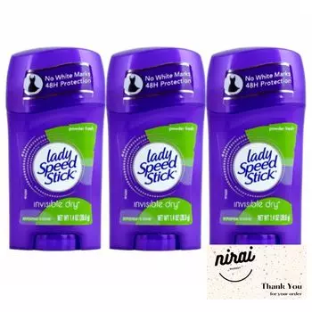 LADY SPEED STICK POWDER FRESH Дезодорант Японский Нирай SC Набор 39,6 г (с этикеткой) + (Набор 3)