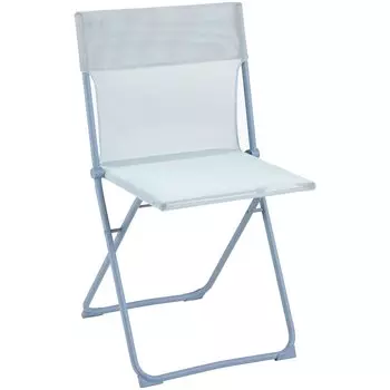 Lafuma Chair BALCONY Chair 2 CB Ciel LFM5167 9873 Made in France Outdoor 5 Year Warranty Folding