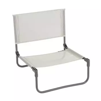 Lafuma Low Chair CB2 Beige Seigle2 LFM5162 9868 Made in France Outdoor 5 Year Warranty Folding