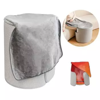 LaFuture Цилиндрический Панельный Нагреватель Теплопроводящее Одеяло Супер Сильный Теплоудерживающий Ноги Отопление Энергосберегающая Ткань (Обычный, Серый)