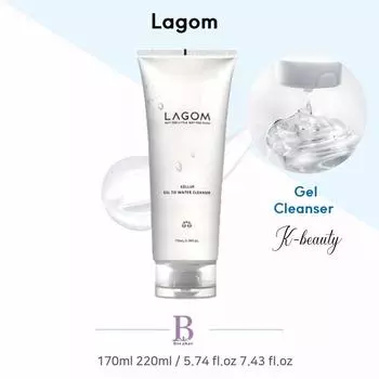 LAGOM Cellup Гель-пенка для умывания на утро 170мл 220мл 170ml