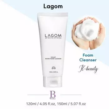 LAGOM Cellup Микропенка для умывания 120мл 150мл 120ml