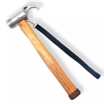 Lagurus Peg Hammer Tent Peg Hammer Peg Wooden Grip Camping Outdoor Setup Tool Safety [японский производитель]