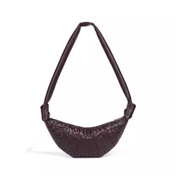 Laid-back Style Croissants, Trendy Single-shoulder Crossbody Dumpling Bags, Niche Woven Women s Bags, and Fashionable Croissants