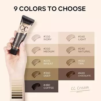 LAIKOU Cover Blemish Repair Увлажняющий крем CC Set Free Makeup Free 110-IVORY