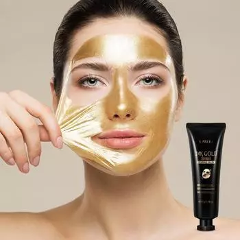 LAIKOU Gold Leaf Peel Off Mask 50 г Очищающие поры Средства по уходу за кожей 50g