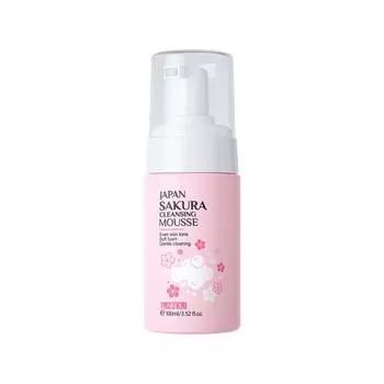 LAIKOU Japan Sakura Cleansing Mousse Очищающее средство для лица 100 мл 100ml